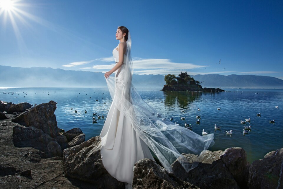 铂爵婚纱照大理,去铂爵旅拍