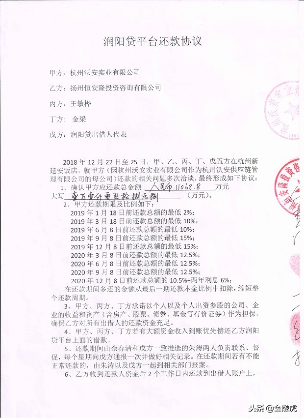 润阳贷决定清盘退出：待还1.1亿余元拟2020年12月完成兑付