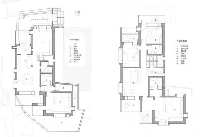 船长之家民宿改造,船长之家改造后平面图