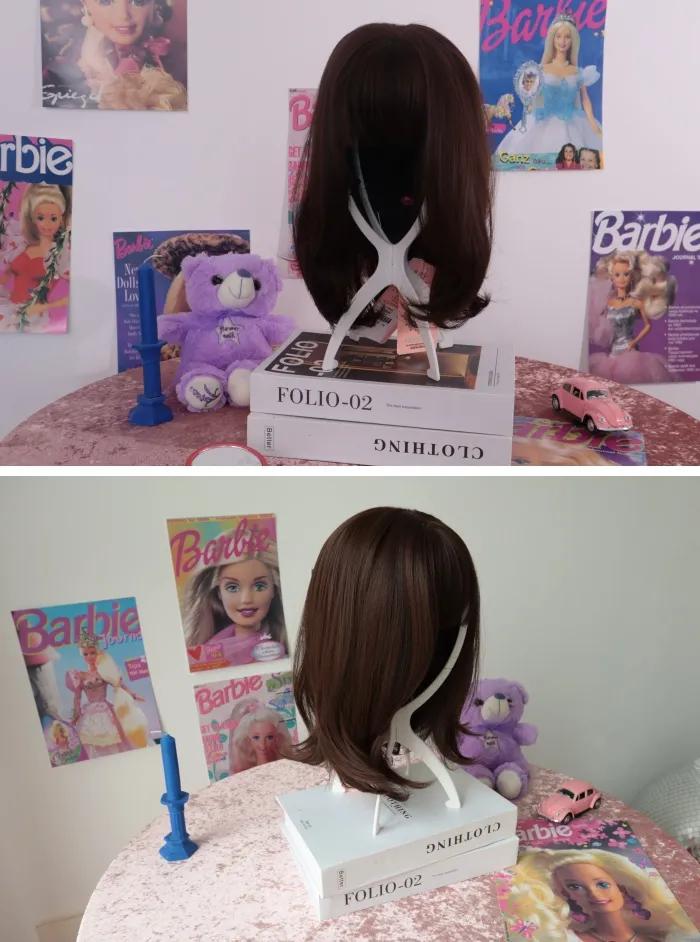 买100元之内的假发,几千元的假发实际效果