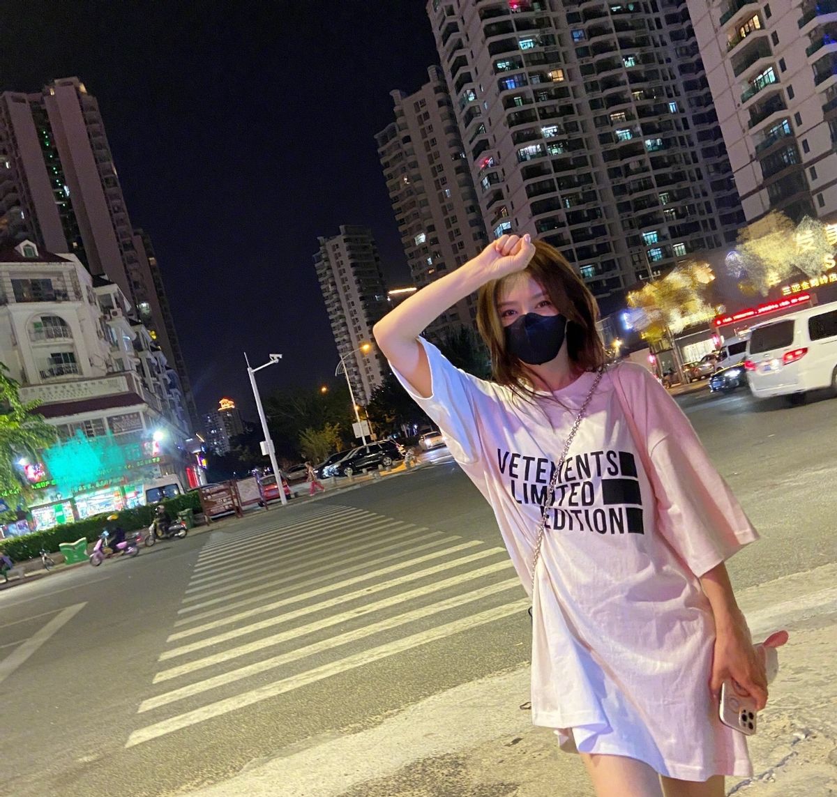 秦岚三亚t恤,秦岚海滩照片