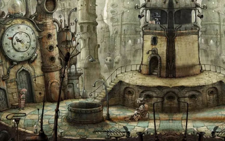 蒸汽朋克风创意美术,蒸汽朋克幻想风格