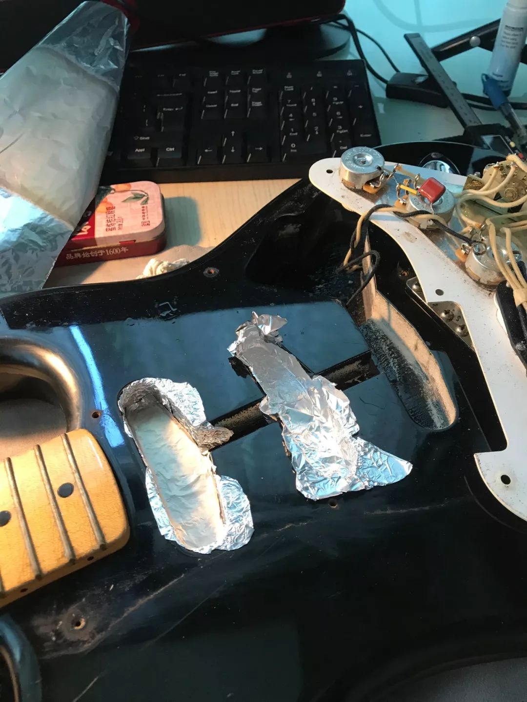 电吉他升级最佳配置,升级一把很便宜的电吉他