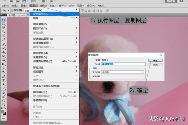 photoshop如何快速复制图层,ps基础教程新手入门怎样复制图层