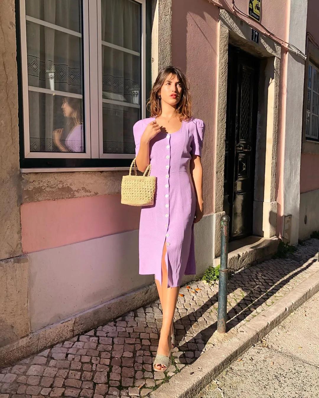 最惊艳的配色香芋紫,今年流行香芋紫好显白