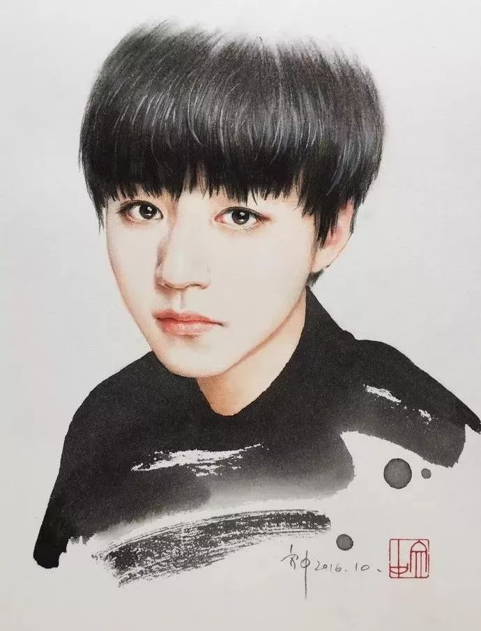 比起打印画，美院毕业的他，笔下这种彩铅水彩画才好看哭了~