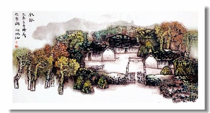 李向鸿山水画精品欣赏,李雁飞写意山水画