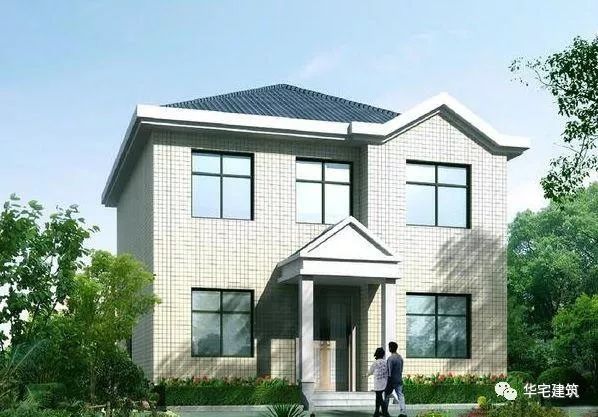 130平2层农村建房设计图15万左右,农村自建房120平方二层图造价15万