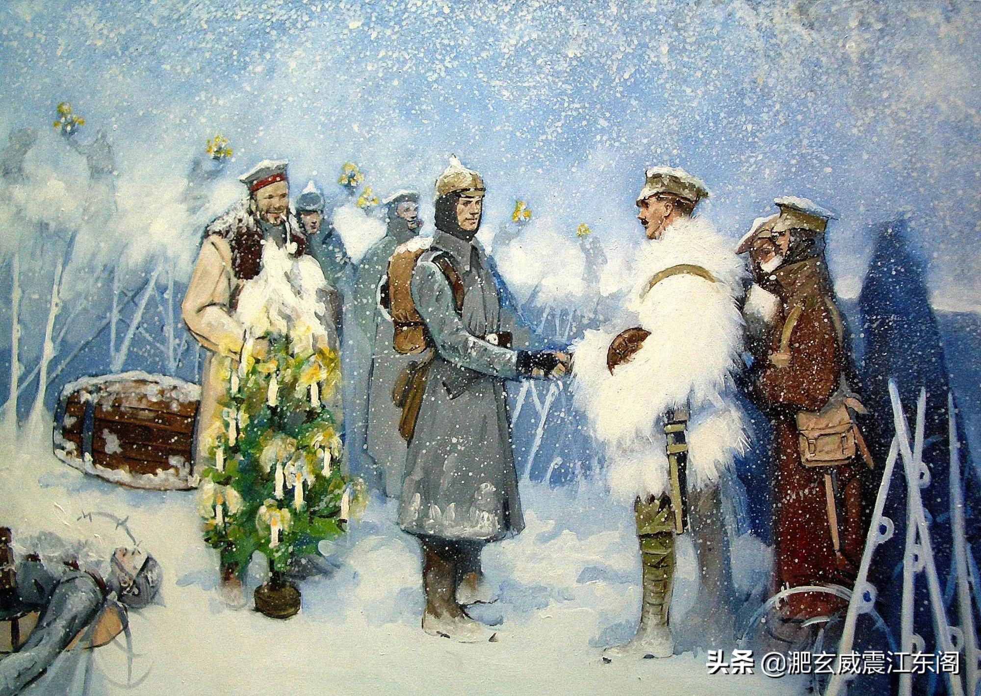 奇葩的停火，只因英德官兵想苟延残喘，不料造成圣诞节休战的由来