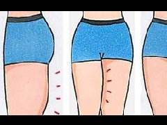 30秒教你瘦大腿,哪些动作可以改善腿部线条瘦大腿