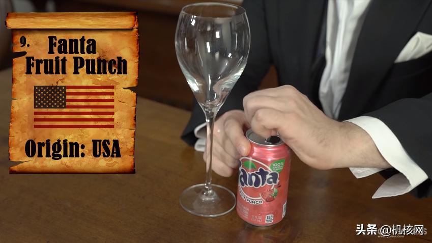 不同口味的芬达,四种口味的芬达