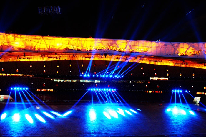 2019年鸟巢国庆灯光秀,鸟巢夜光系列
