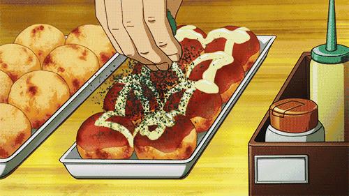 日本大阪街头摆摊章鱼烧,日本小孩自做章鱼烧