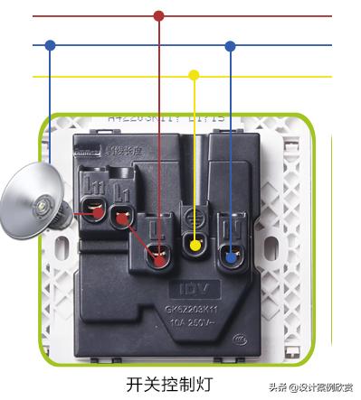 一开单控五孔与一开双控五孔区别,一开五孔双控开关单控接法图片
