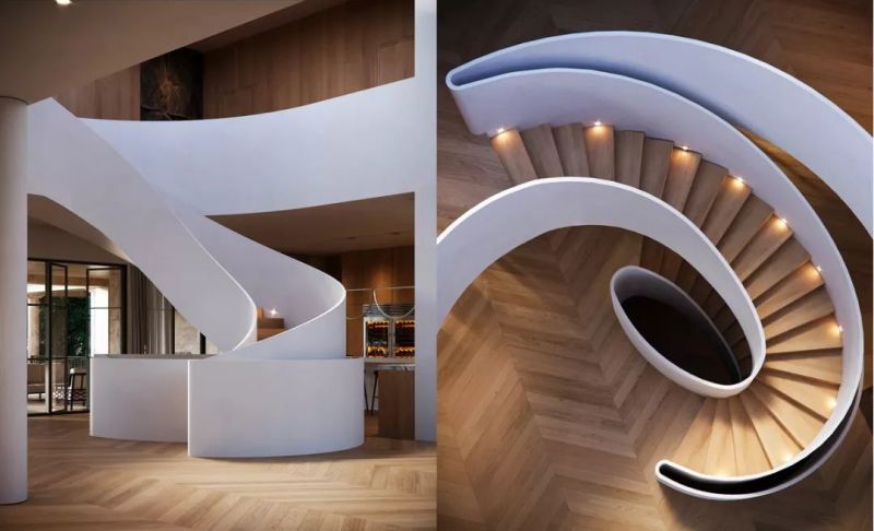 45层楼梯设计,45平方跃层楼梯设计