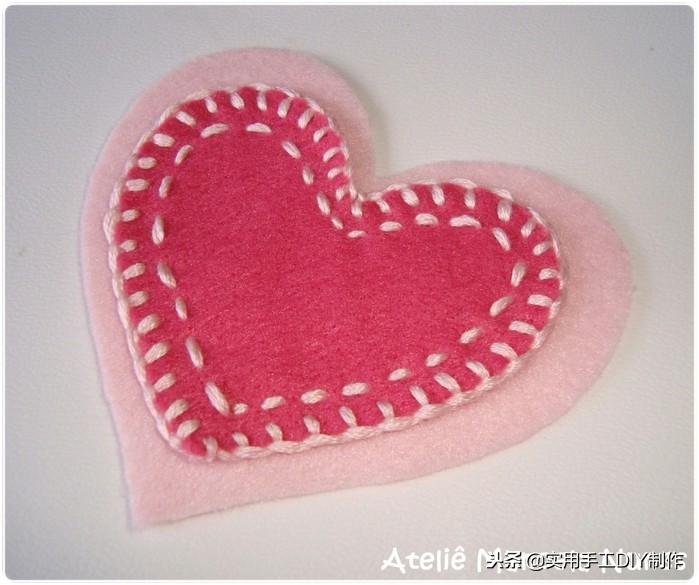 diy蝴蝶结书签,不织布书签制作教程