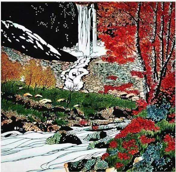 东北大姐剪纸被误认为是油画,东北民间美术剪纸