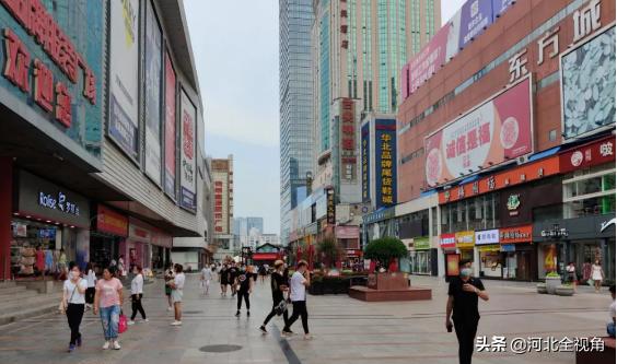 石家庄民族路步行街全国排名,石家庄民族路步行街效果图