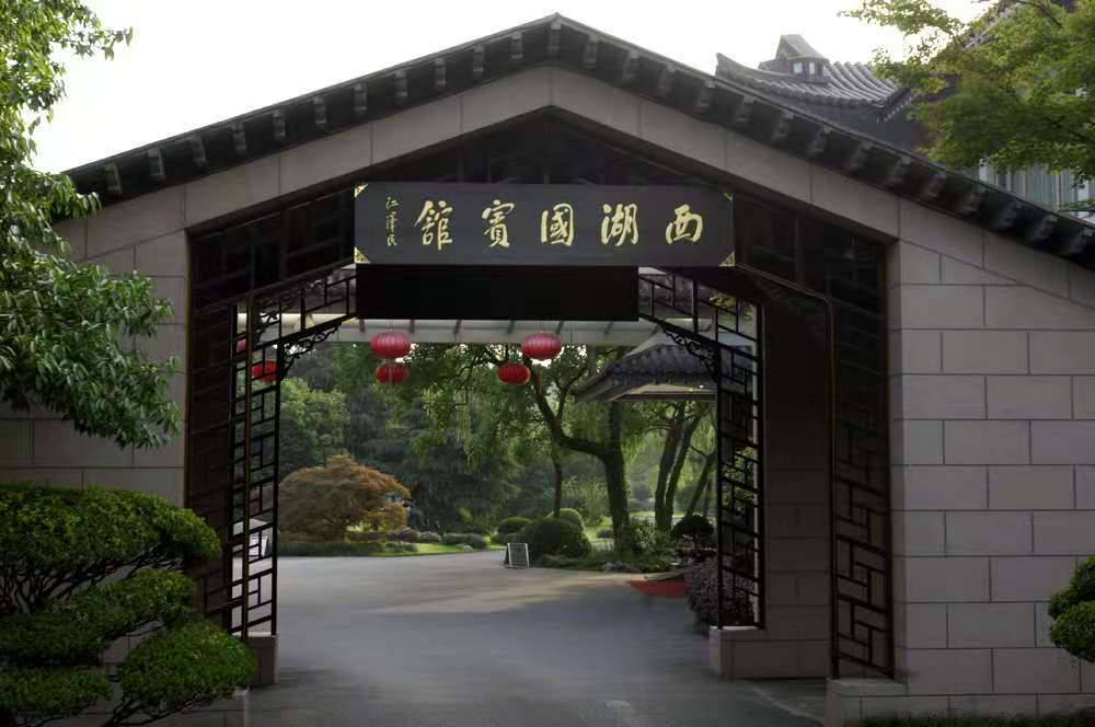 西湖国宾馆周边美景,西湖国宾馆风景