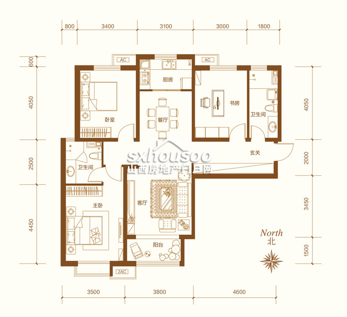 太原房产对比,太原十二院城复式二手房