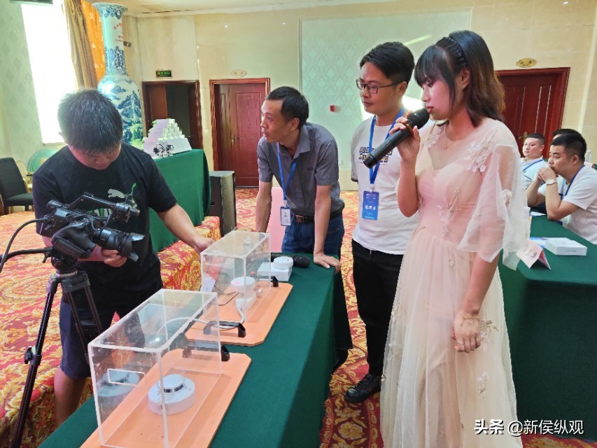 爱尔至诚燃气报警器登陆鄱阳产品发布会