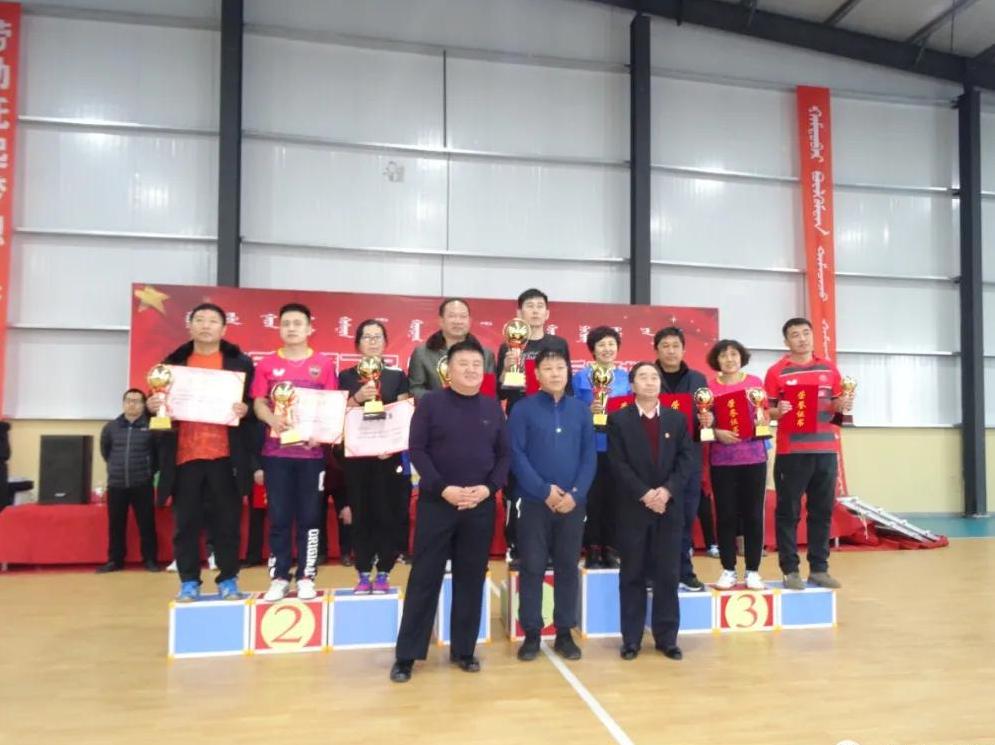 科左后旗乒乓球比赛,科尔沁职工杯乒乓球