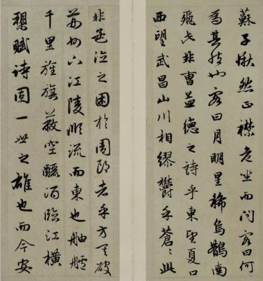 赵孟頫最巅峰的作品，通篇无一处败笔，被誉“中华十大名帖”之一