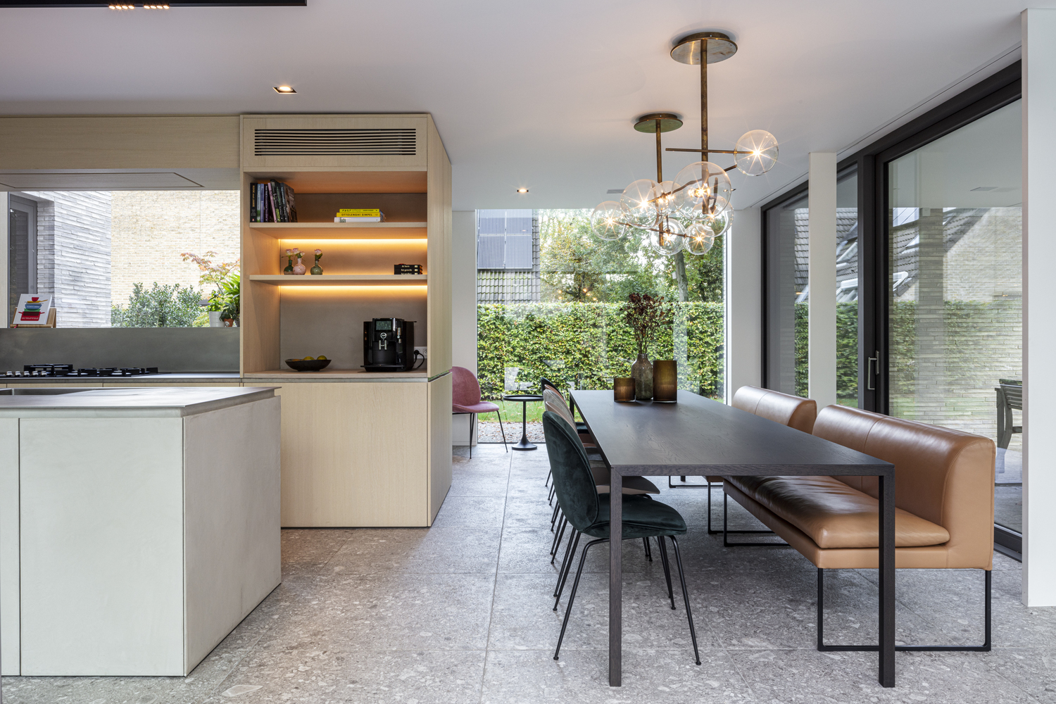 自盖一层落地窗房子设计图,住宅设计一厅两房图