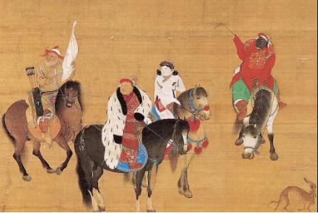 元朝人有多会玩？马球、放柳、围棋样样在行，关键还能全民马拉松