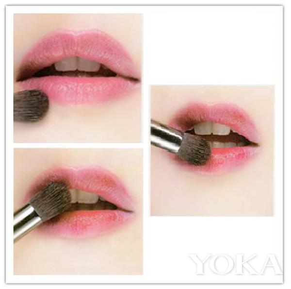 林允最漂亮的唇膏,林允快速化妆变身