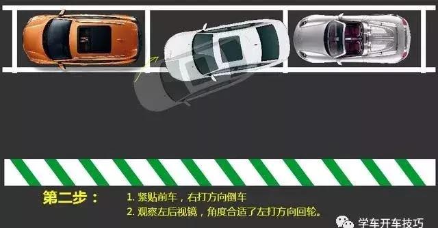 短距离侧方停车技巧现实版,路窄侧方停车技巧