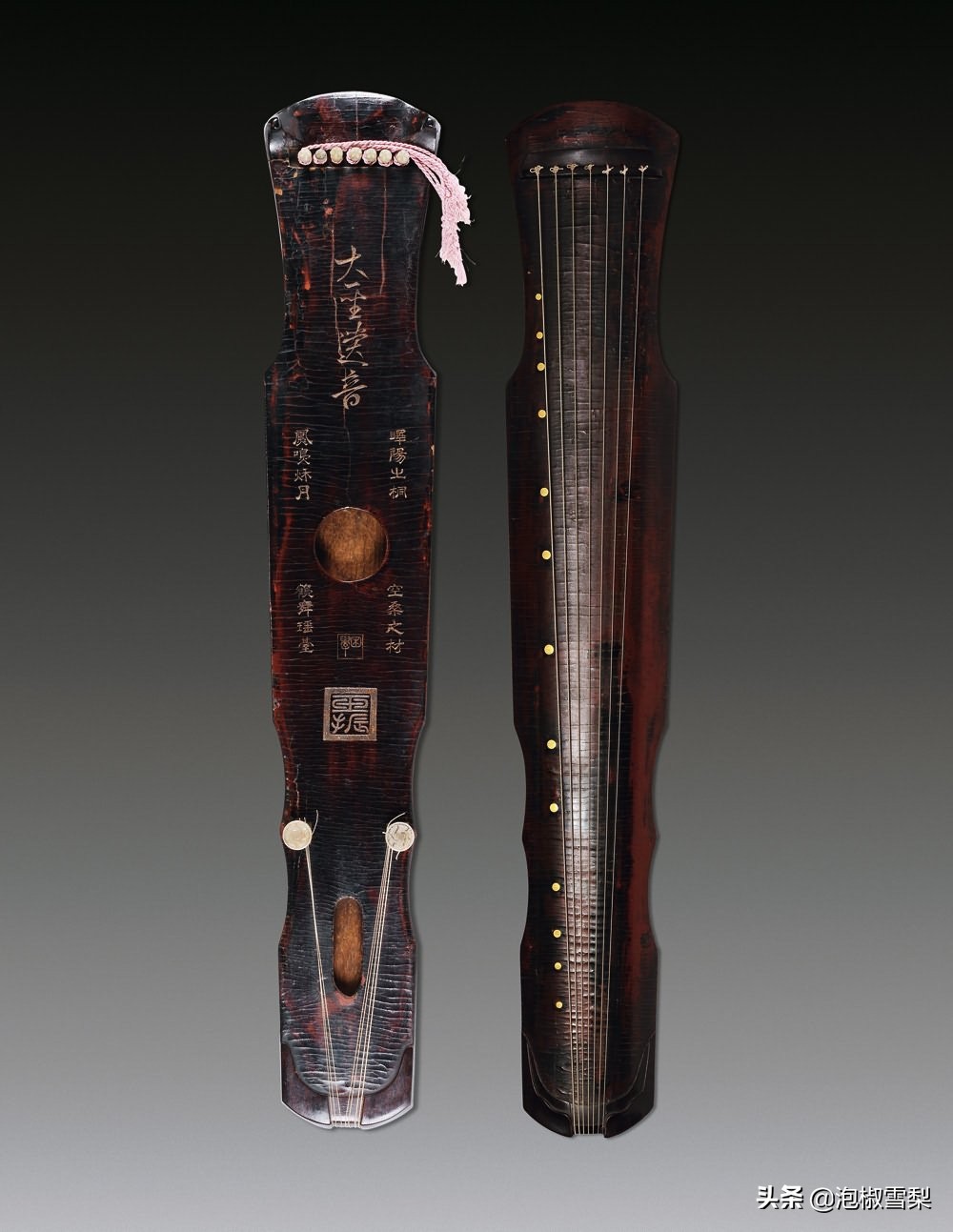 现存世四把唐代古琴,和大圣遗音同级别的古琴