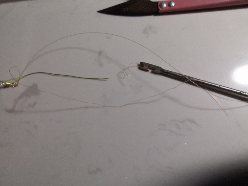 主线子线连接八字环方法一样吗,主线子线连接八字环全套动作