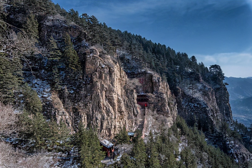 北岳恒山真武大帝,山西北岳恒山风景