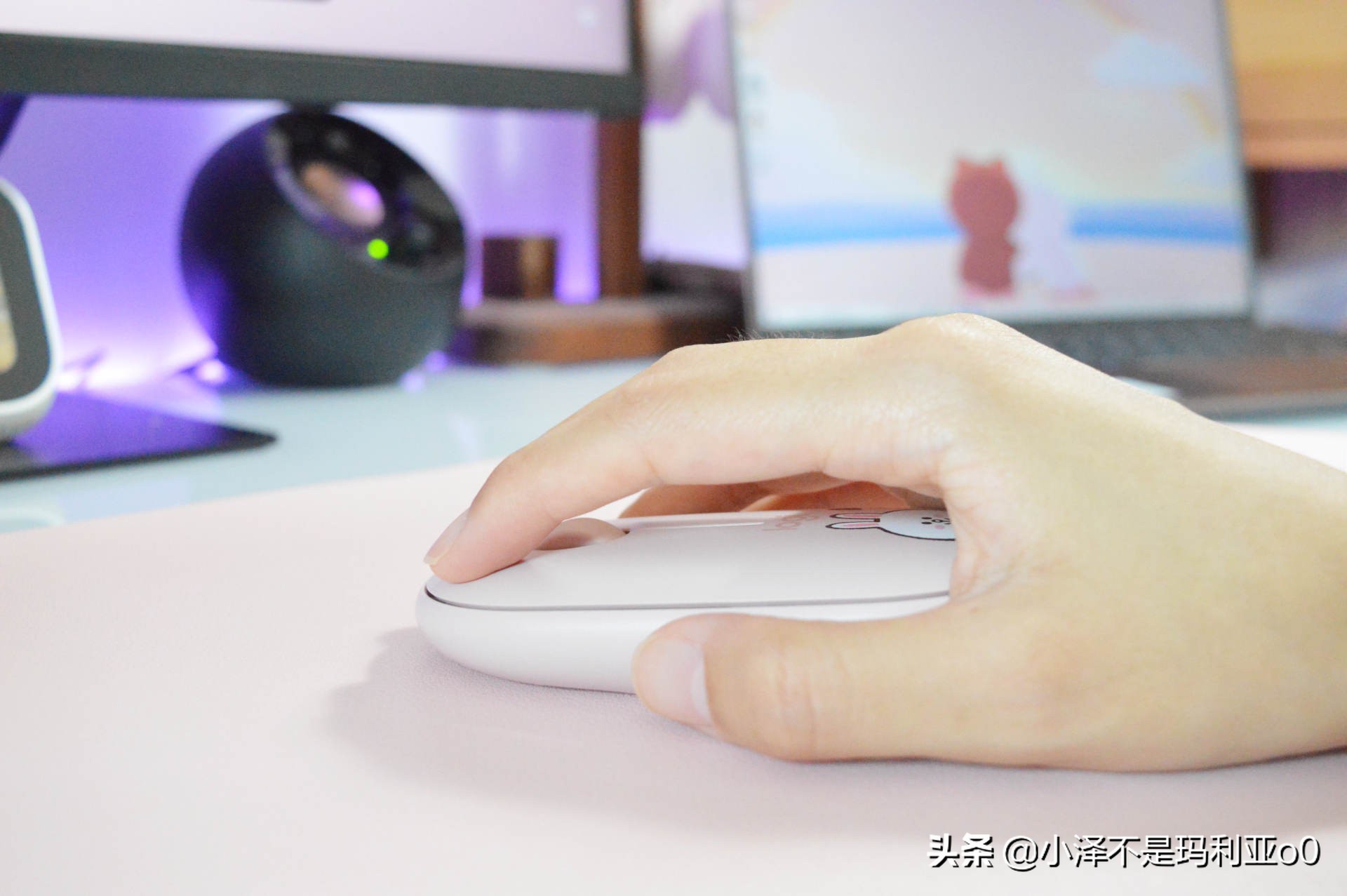 桌面好物分享学生党,罗技popkeys键盘套装