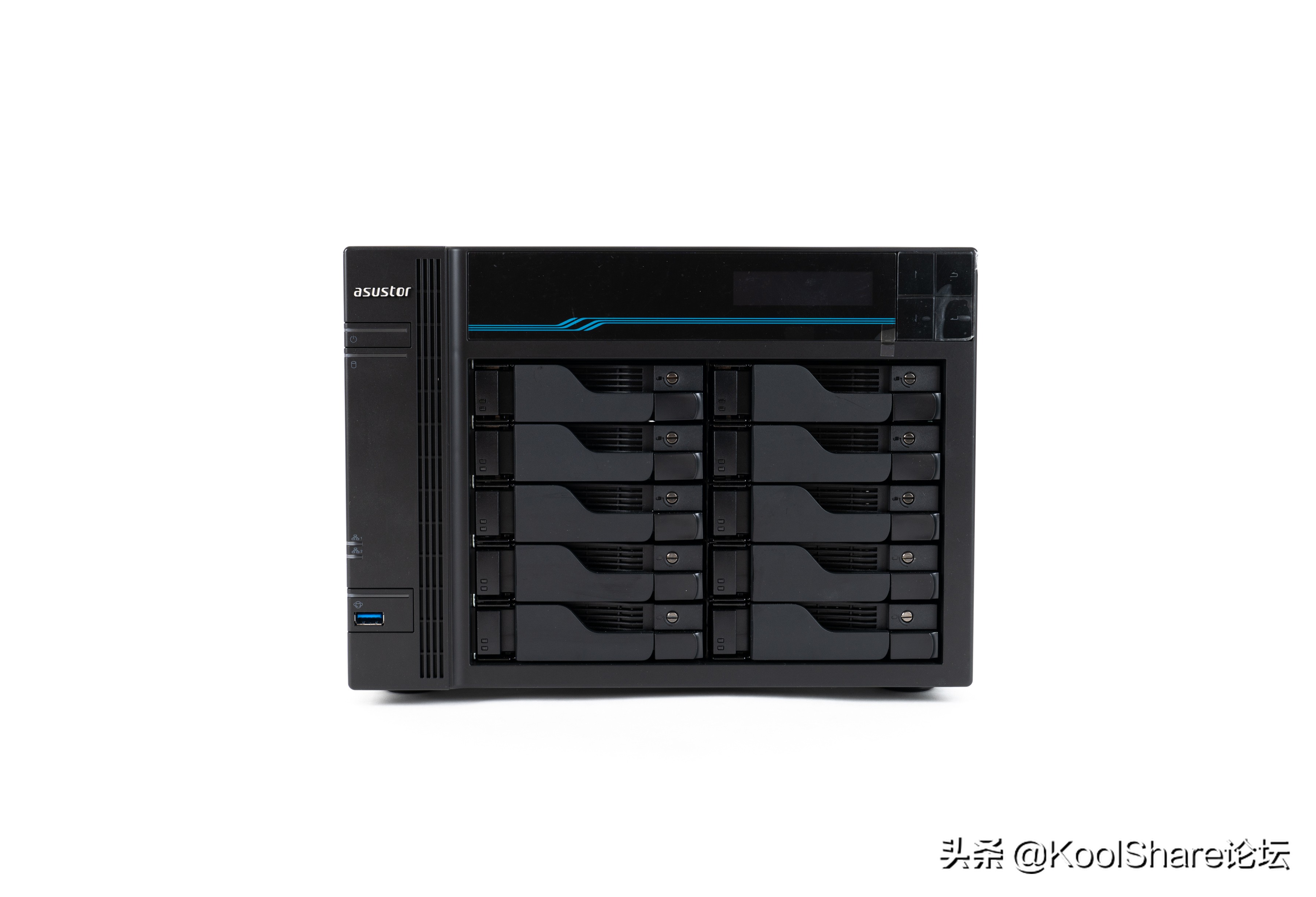 ASUSTOR爱速特旗舰NASAS7110T拆解评测