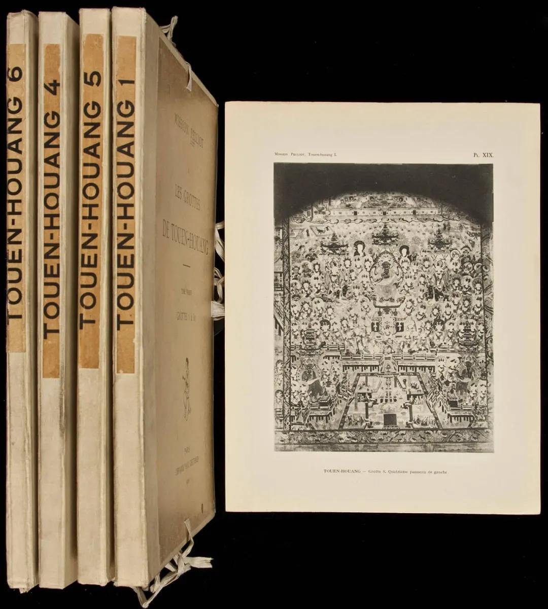 1908年未遭受破坏的敦煌莫高窟,1908年法国人拍摄的敦煌莫高窟