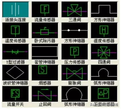 三通阀门符号图,阀门cad符号图
