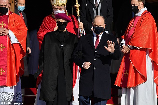 摩纳哥王妃夏琳迎40岁生日,摩纳哥王妃夏琳和孩子