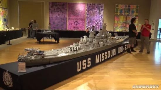 乐高塑料密苏里号战列舰组装步骤,迷你密苏里战列舰乐高