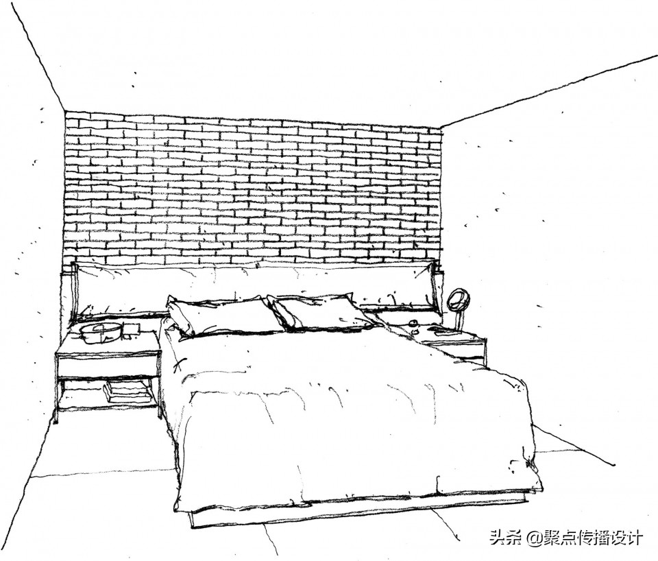 能在床中间加跟柱子，中国风水绝不允许！国外大师就是这么干的