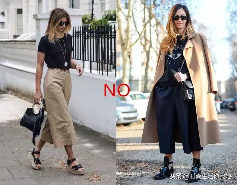 白裤子阔腿穿搭秋冬,初冬阔腿裤更时髦的打开方式