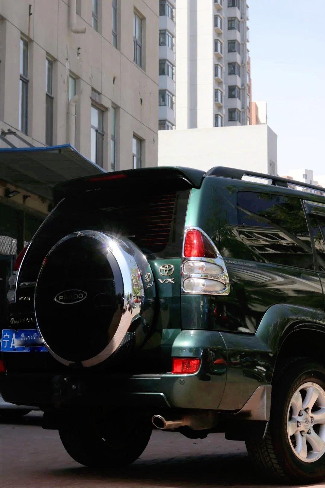 经典老车丰田lc90翻新复活,老款普拉多120翻新