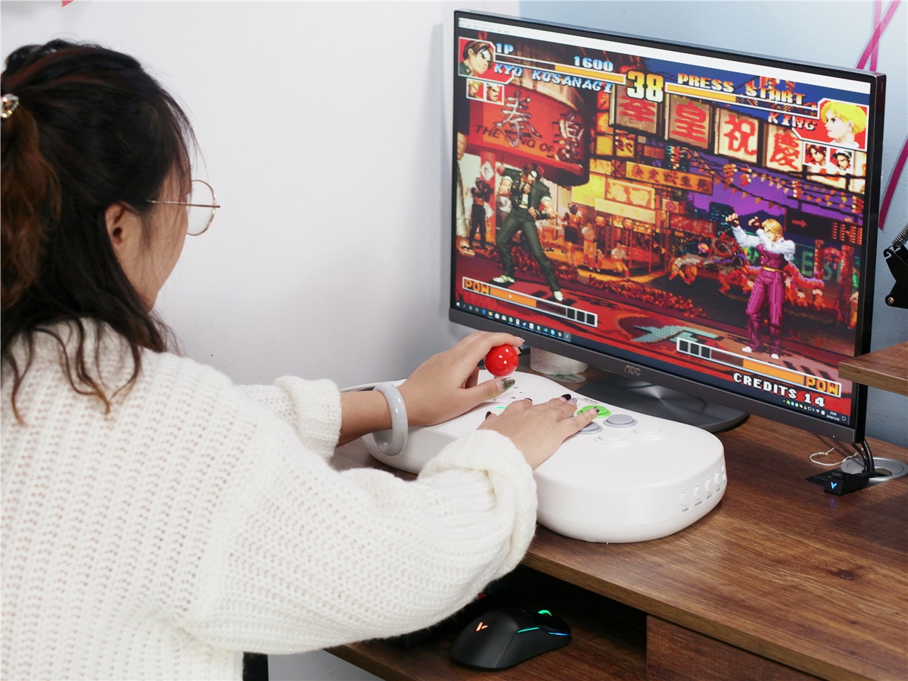 snkneogeo测评,snk游戏机neogeo摇杆模式