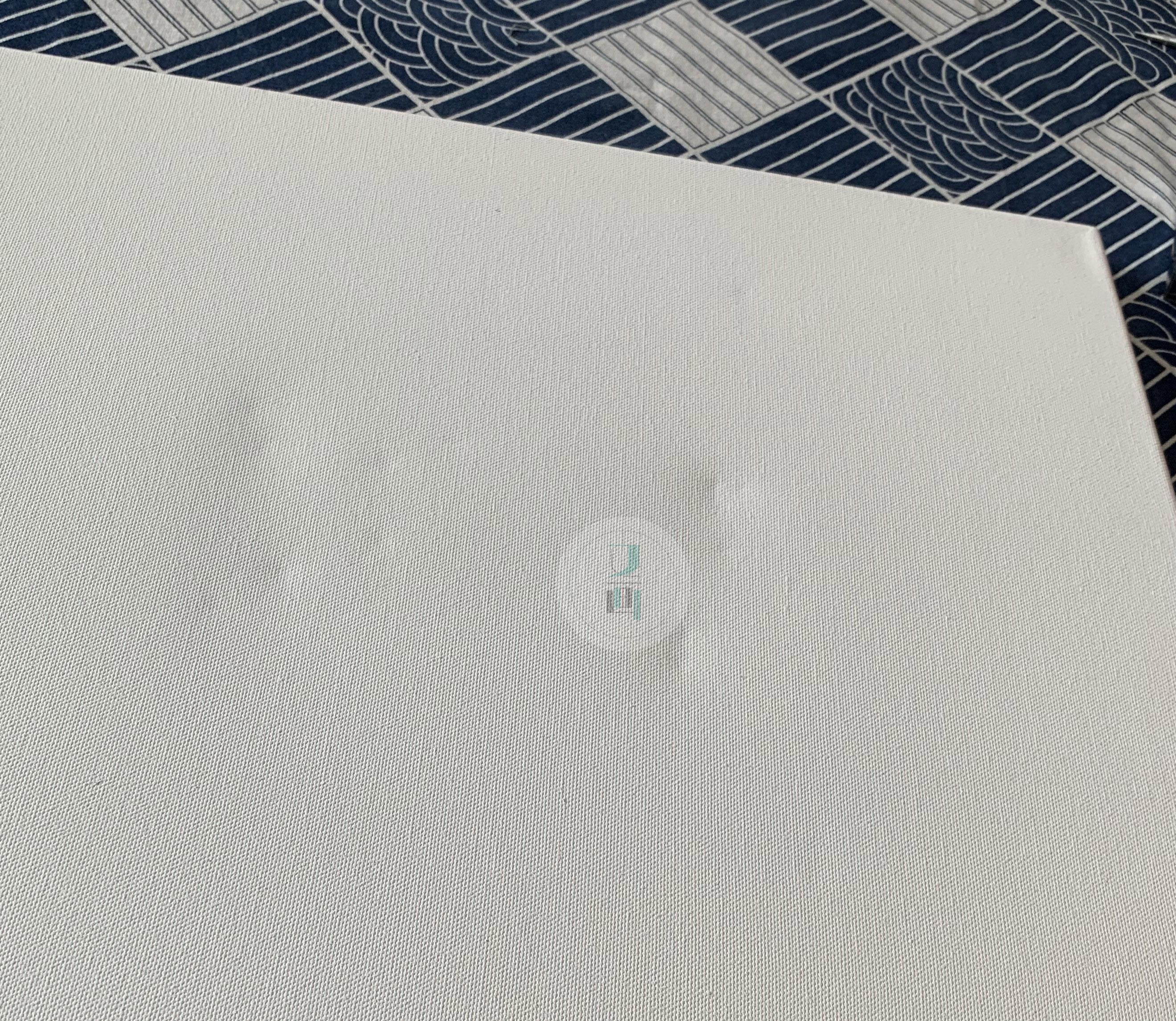 油画绷布过程,油画绷布折角技巧