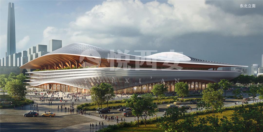 西安国际足球中心周边配套及规划,西安国际足球中心承建单位