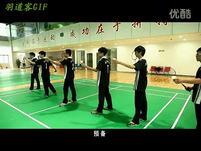 新手入门羽毛球发球视频,讲解示范正手发高远球动作