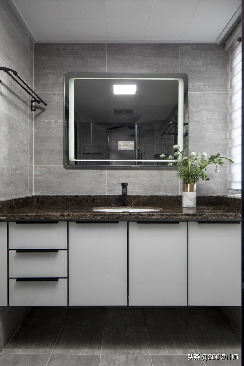 王城炫作品：125m²三室一厅，美式轻奢风，实用与颜值并存的空间