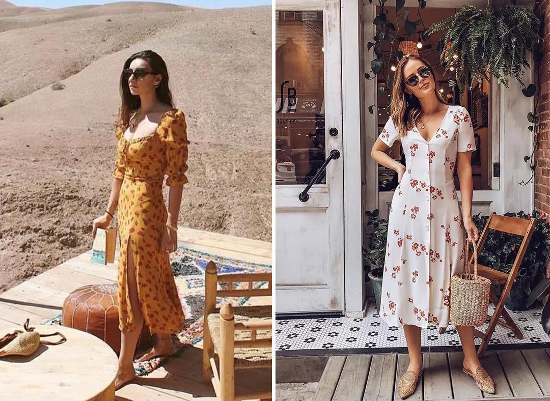 穿碎花裙不俗气反而高级,为什么我穿碎花裙不好看