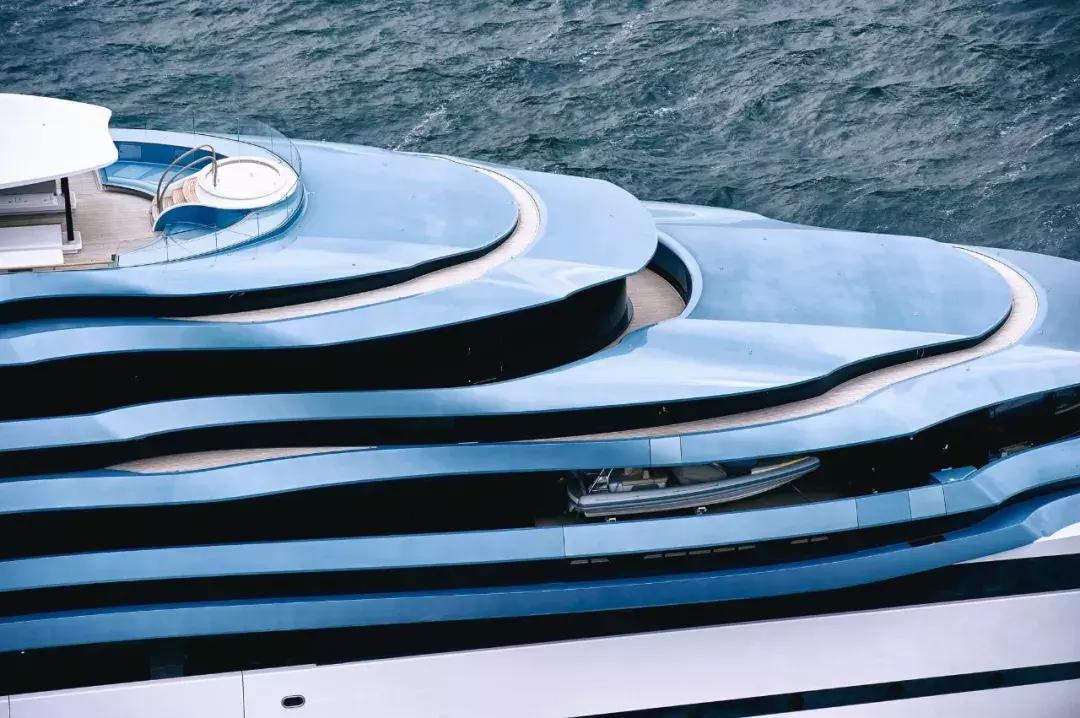 超级私人游艇海上别墅,海上漂浮游艇别墅